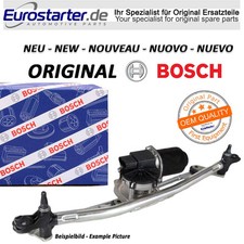 Wiper motor with linkage