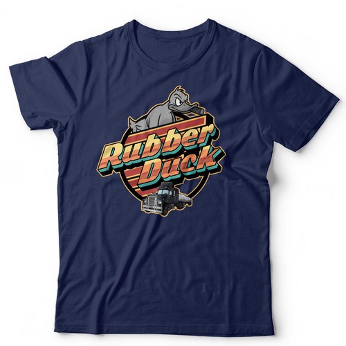 Rubber duck shirt konvoi - duck,