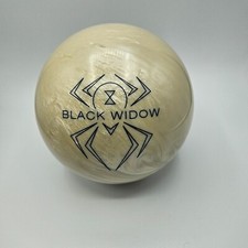 7,3 kg Hammer Bowling Ball Black Widow Ghost Pearl Bowlingball Weiß Ohne Löcher