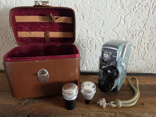 Vintage filmkamera bauer 88e - bauer, +