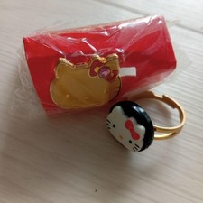 Hello Kitty Top Zustand 2-teiliges Ring Set Showa Retro Vintage Sanrio