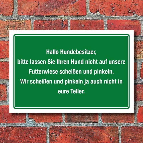 Schild landwirtschaft - schild,