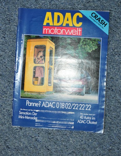 Adac motorwelt 1993 - adac, nr.09