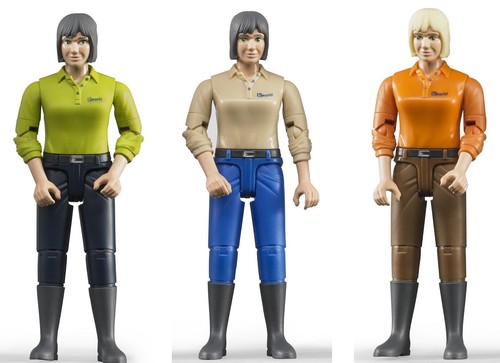 Bruder spielfiguren - bruder®, (frauen)