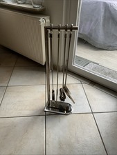 kaminbesteck Gebraucht, Mit-Century Modernist Danny Alessandro Steel Chrome