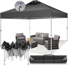 COBIZI-Pavillon  3x3  wasserdicht UV50 plus Höhenverstellung TASCHE  