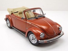 + VOLKSWAGEN VW Käfer 1303 Cabrio Modellauto NOREV in 1:18 brasilbraun 188526