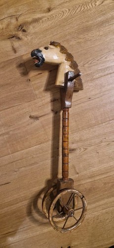 Steckenpferd holz 1890 - holz,