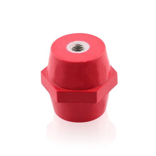 Isolatoren rot 30x30mm - isolatoren,