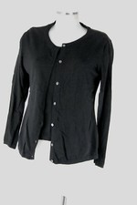 Madeleine Twinset 36/38 (D) schwarz in Strick 53% Seide 47% Baumwolle top