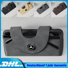 Mercedes Benz Leder Halter Sonnenblenden Brillen Sonnen Halter Klip