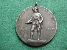 Schützenmedaille Anhalt Silber - 34. Bundesschießen Dessau 1928