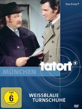 Tatort: Weißblaue Turnschuhe