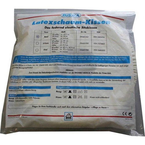 Latex schaumkissen rund 5 - latex,