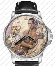 Tiger Und Schöne Mädchen