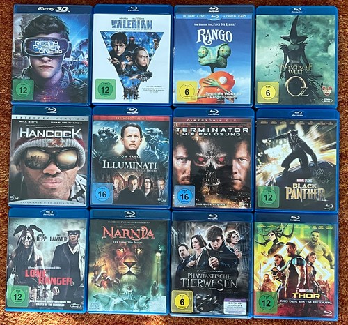 Blu ray disc sammlung - blu-ray, 12