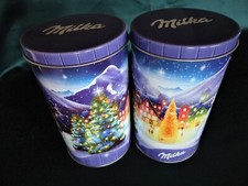 2x Milka Gebäckdose