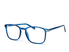 1 leichte Unisex Computerbrille PC Brille Kunststoff blau +1,0 bis +5,0 Neu
