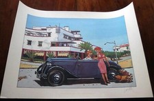 Jacques Loustal Kunstdruck