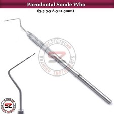 Sonde WHO Zahnarzt farbcodiertn Parodontalforscher Who Sonden Instrumente Dental