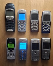 8x Nokia Handys Vintage