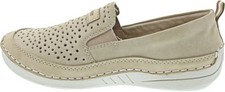 Rieker Damen Slipper beige