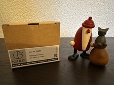 Björn Köhler "Weihnachtsmann mit Katze auf Sack"