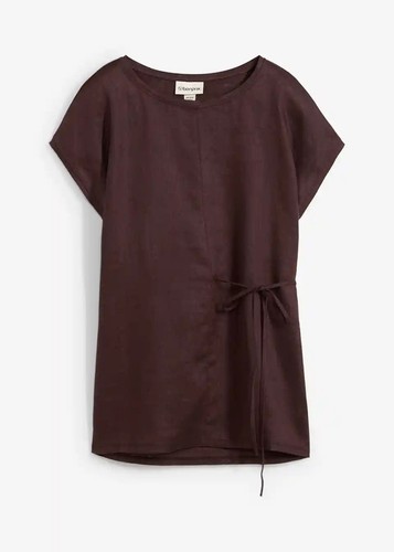 Leinen shirt vorne zum - leinen-shirt, binden