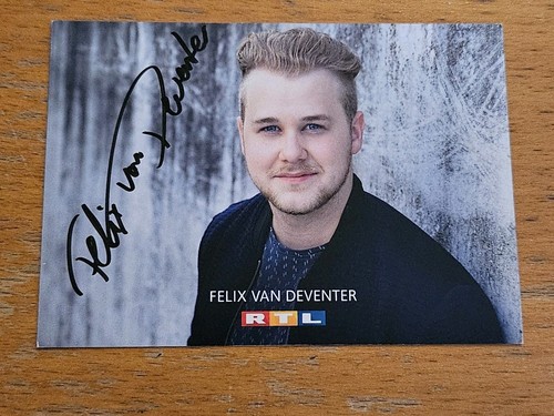 Handsignierte autogrammkarte - handsignierte,