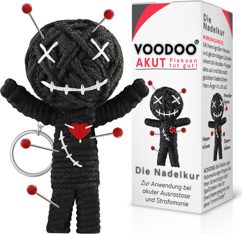 Voodoo puppe mit - mit, nadeln