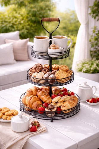 Etagere körbe korb - etagere, metall