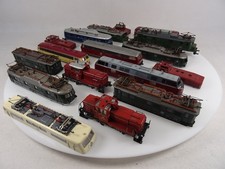 HO-Lok-Gehäuse-Ersatzteilkonvolut, 17 Gehäuse, gebraucht, defekt, ohne Verp.