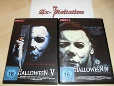 2 x UNCUT DVDs - Halloween 4 +
