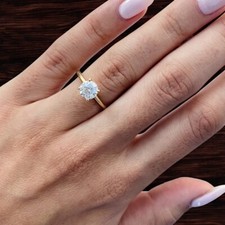 Damen karat rundschliff - karat,