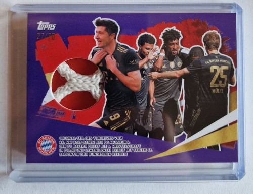 Topps bayern lewandowski - topps, fc