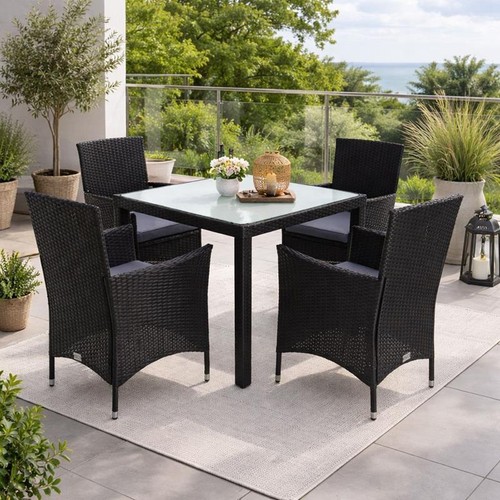 Polyrattan sitzgruppe - polyrattan,