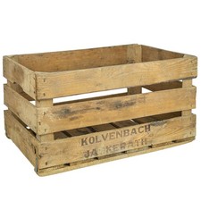 gebrauchte Obstkisten Kolvenbach alte Obstkiste Apfelkiste Wienkiste Holzkiste V