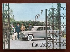 Prospekt / brochure Fiat 2300 "de luxe" MY 1965