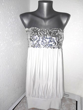 Bandeau Shirt Pailletten
