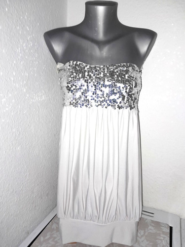 Bandeau shirt pailletten - shirt,