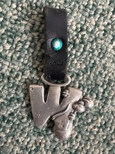 Diddl Maus Schlüsselanhänger Metal mit Buchstabe W 