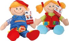 Stoffpuppen Chiara & Massimo