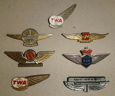 Bordpersonal Abzeichen TWA Delta Eastern Lufthansa KLM Northwest Orient zur Wahl