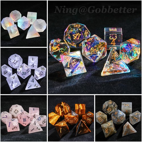 Rpg würfel set - würfel, 7-teilig
