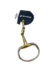 Busse Kaugan Olivenkopfgebiss 12,5cm 16mm doppelt gebrochen