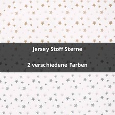 Jersey Stoff Sterne