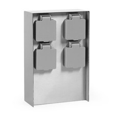 Gartensteckdose 4fach