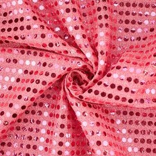 Paillettenstoff, Kreise 6mm