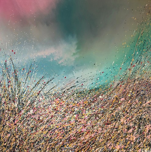 Abstrakte natur bild 100x100 - abstrakte,