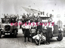 2 Fotos 20er Char-à-Banc